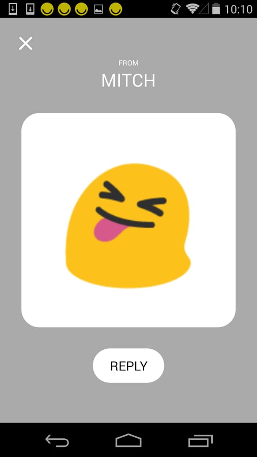 Mitch - Emoji Messenger截图1