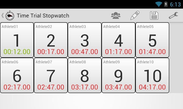 Time Trial Stopwatch Free截图5