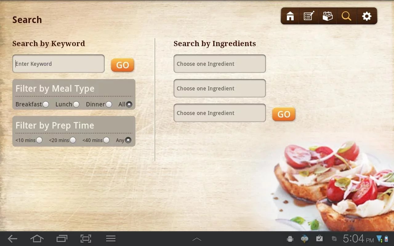 iFood Assistant Tablet截图4