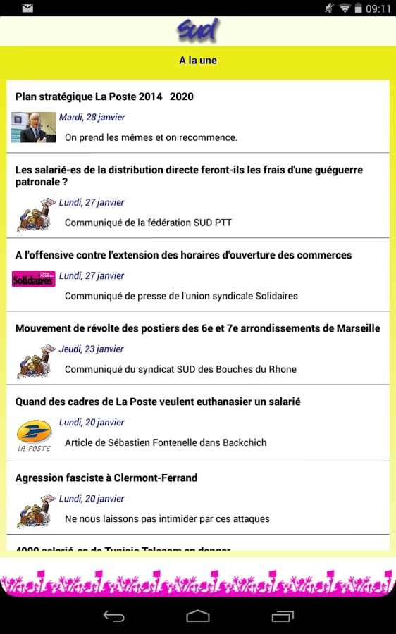 Sud Solidaires mobiles截图1