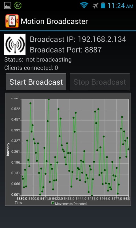 Motion Broadcaster截图2