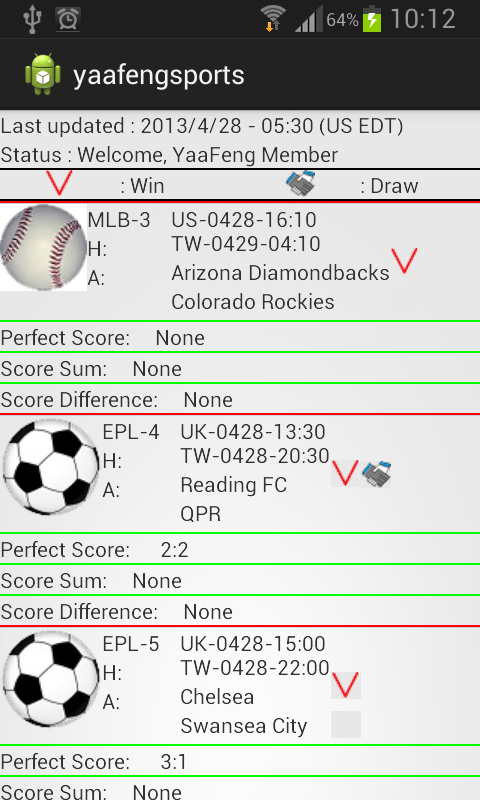 New Sports Prediction Ve...截图3