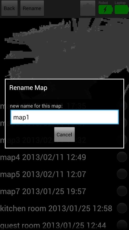 ROS Map Manager (Groovy)截图2