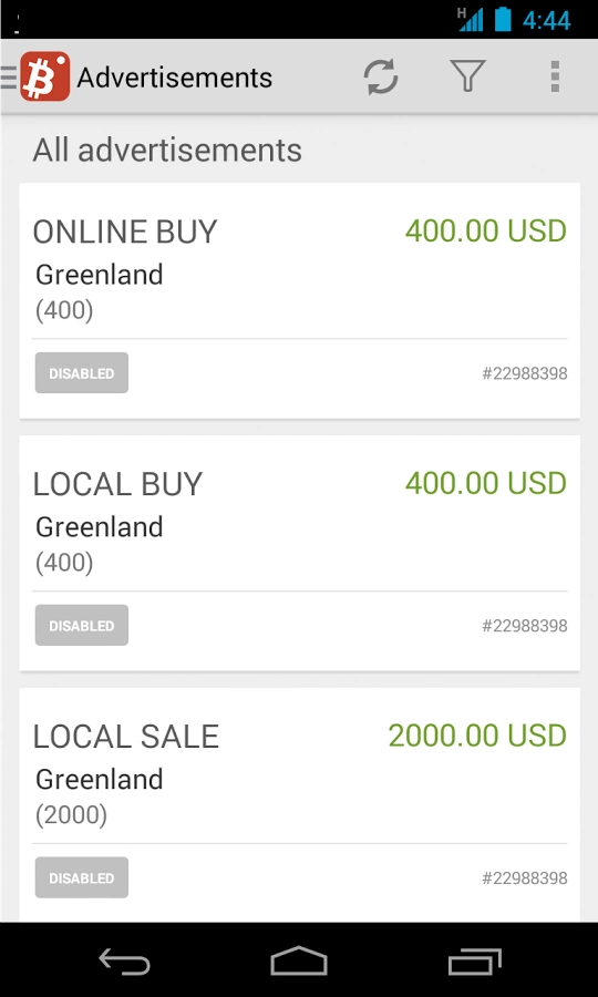 Local Trader for LocalBitcoins截图4