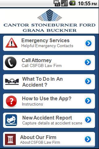 CSFGB Auto Accident Mobile App截图2