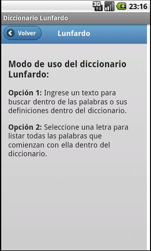 Diccionario Lunfardo截图3