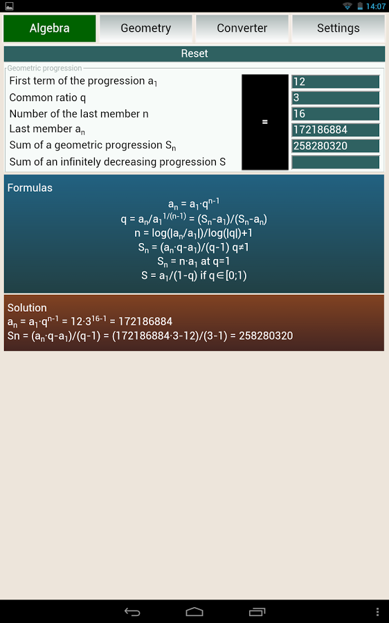 Math & geometry (MathX)截图3