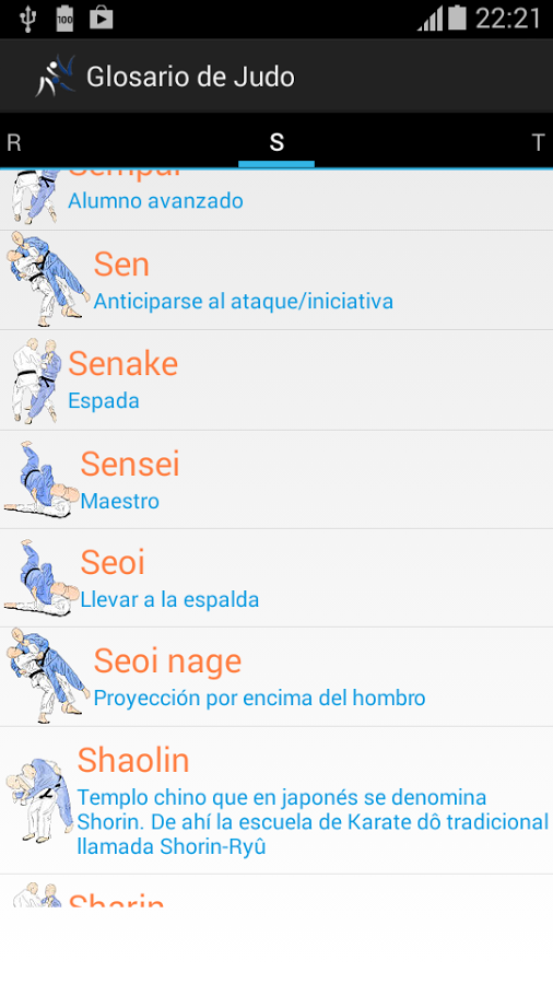 Diccionario Judo (esp)截图7