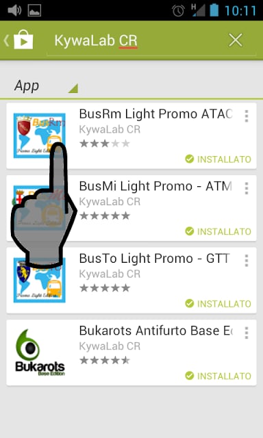 BusRm Lite - ATAC Bus RM截图4