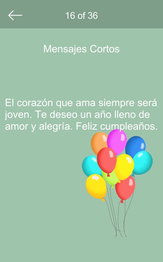 Mensajes de Cumplea&ntilde;os截图2