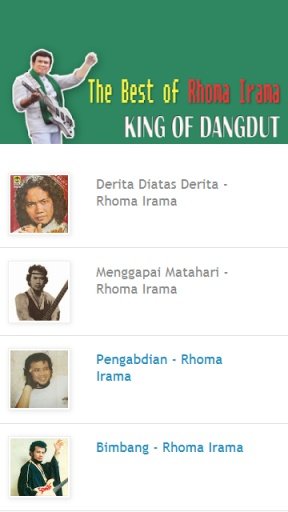 King of Dangdut Rhoma songs截图1