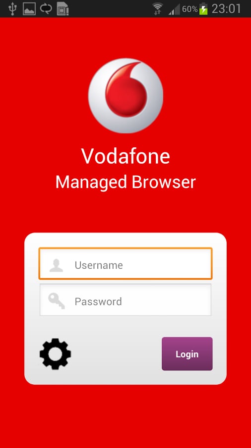 Vodafone Managed Browser截图2