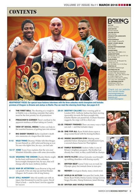 Boxing Monthly Magazine截图3