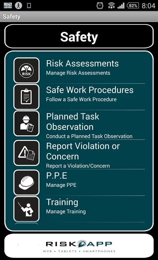 EPA Risk App - Locked截图5