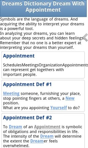 dreams dictionary截图1
