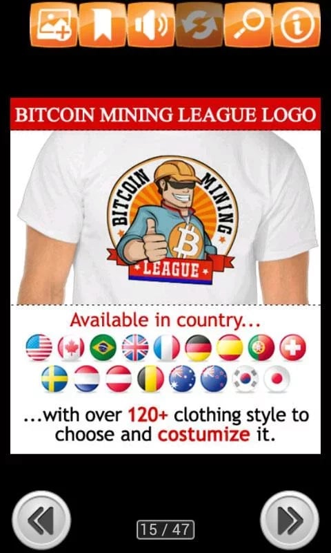 Bitcoin Shirt Design截图2