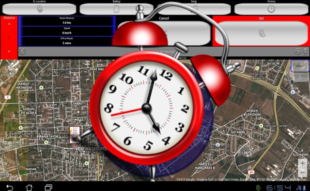 Roads alarm clock截图2