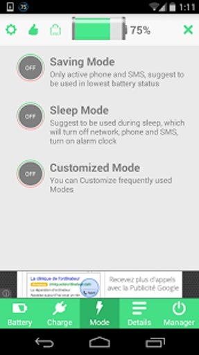 Battery Saver HD截图6