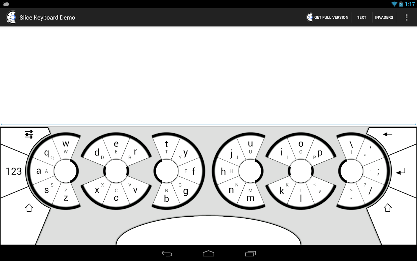 Slice Keyboard Demo截图3