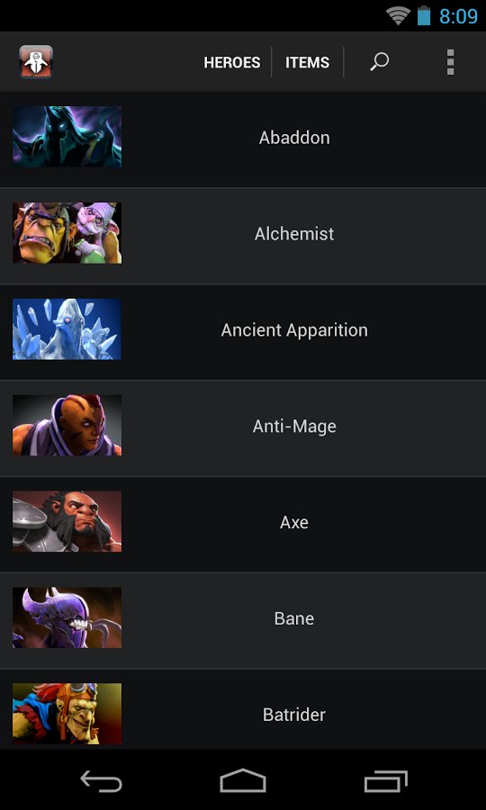 ProGuide for Dota 2截图1