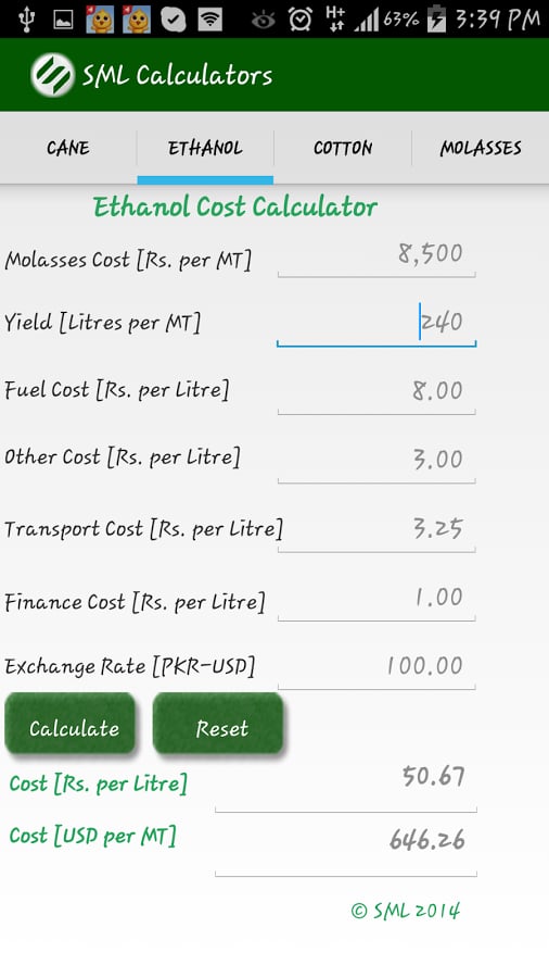 Sml Calculators截图1