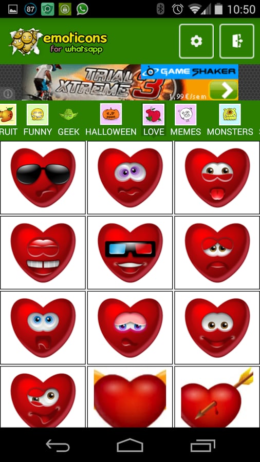 Emoticons Sharing截图6