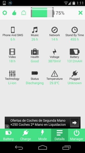 Battery Saver HD截图3