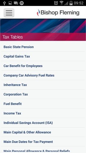 Bishop Fleming Tax Tools截图4