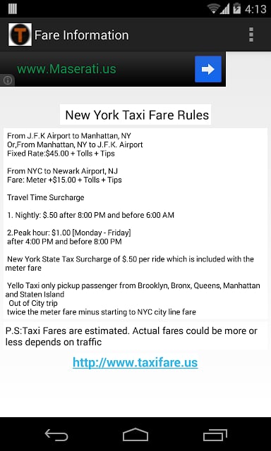 NYC Taxi Fare截图6