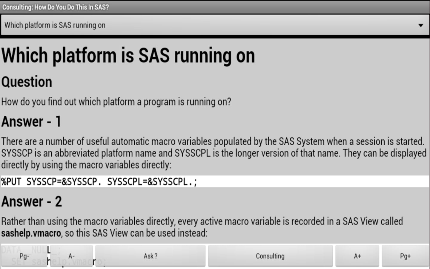 Consulting: Do This in S...截图4