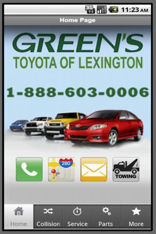 Green's Toyota of Lexington截图1