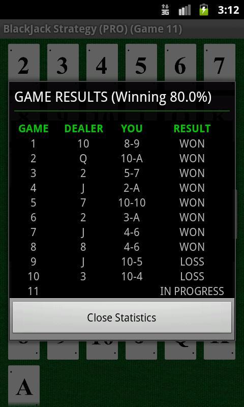 BlackJack Strategy Helper LITE截图3