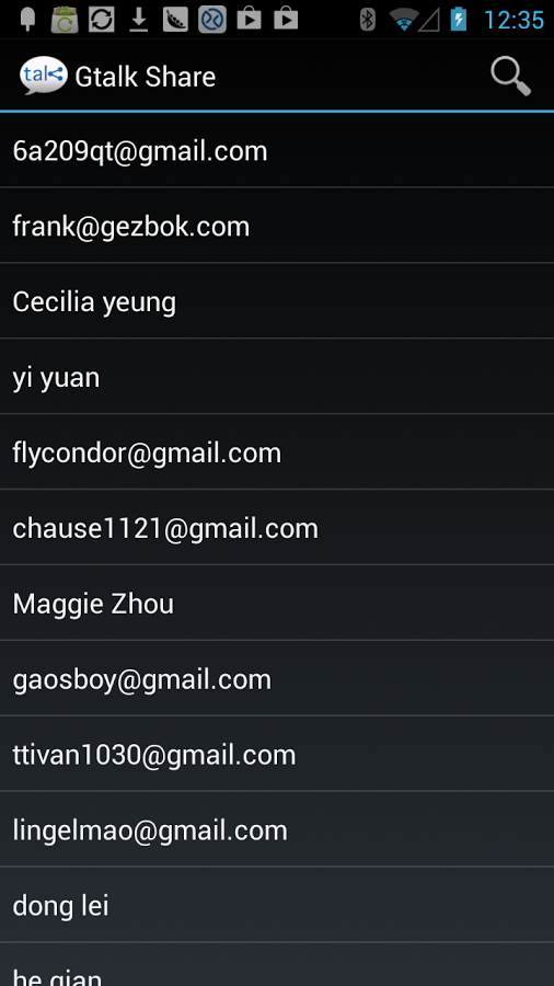 GtalkShare(gtalk)截图1