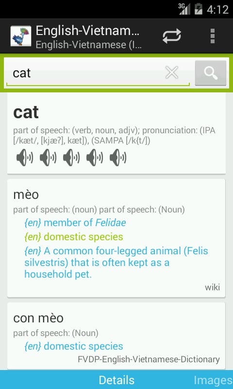 English-Vietnamese Dicti...截图11
