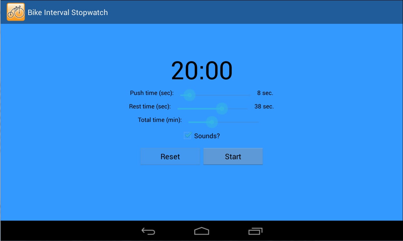 Bike Interval Stopwatch截图3