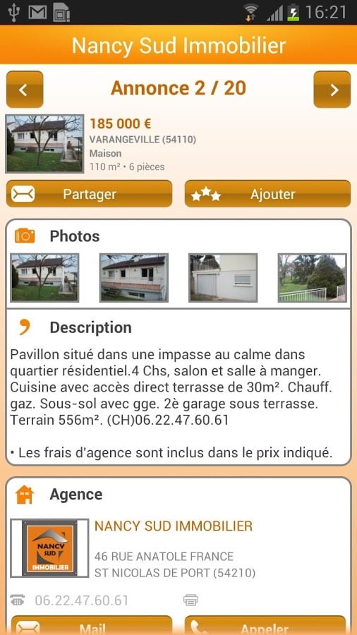 Nancy Sud Immobilier截图2