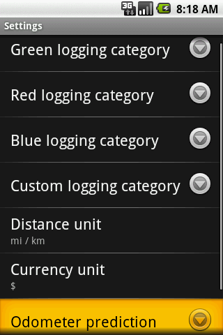 Business Travel Logger Trial截图4