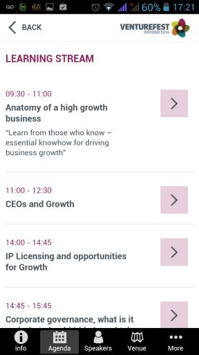 Venturefest Oxford 2014截图1