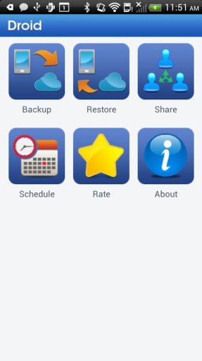 Droid Backup & Share截图2