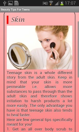 Beauty Tips For Teens截图2