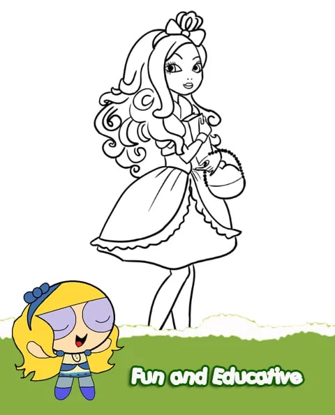 After High coloring page...截图2