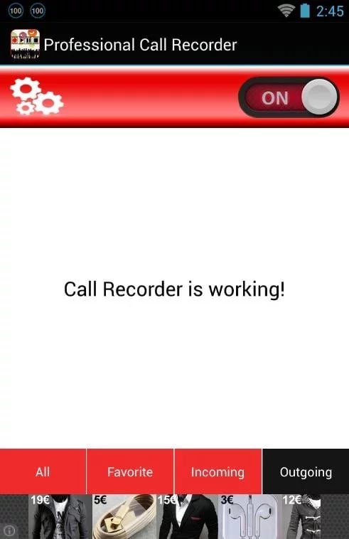 Professional Call Record...截图3