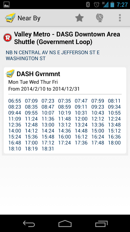 Valley Metro Bus Schedule截图2