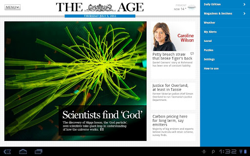 The Age App for Tablet截图1