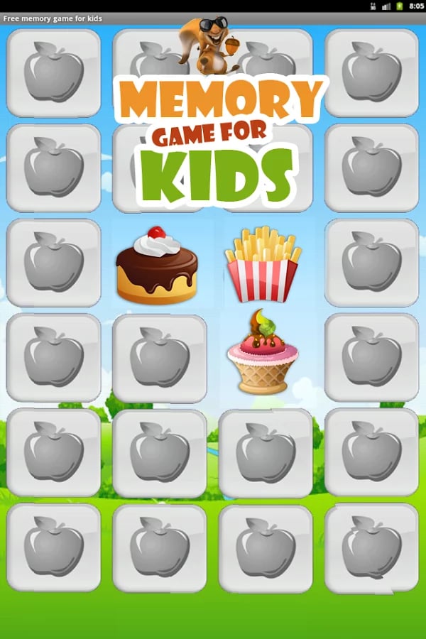 Memory Game for Kids fre...截图2