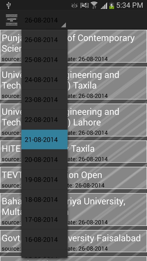 Jobs Admissions Tenders ...截图7