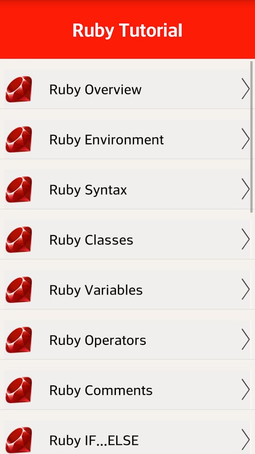 Ruby Tutorial截图4