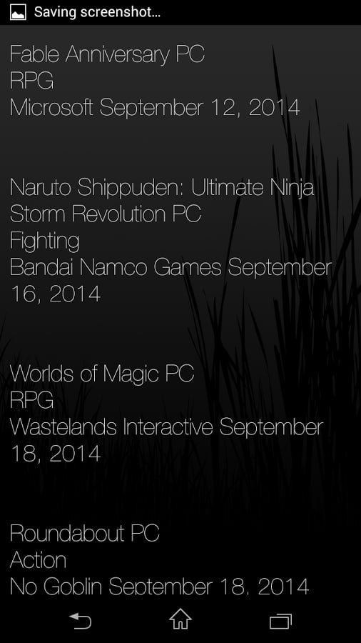 UPCOMING GAMES 2014-15截图2