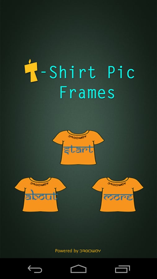 Tshirt PIC FRAMES截图3