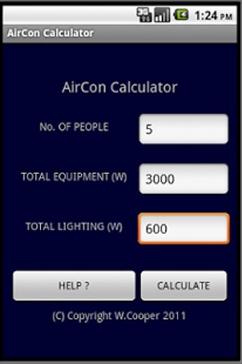 AirCon Calculator截图5